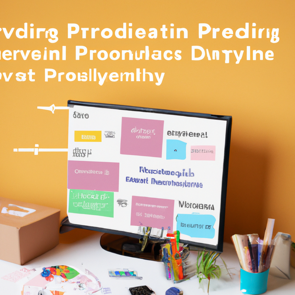Stylized behind-the-scenes studio board with sticky notes and flowcharts
